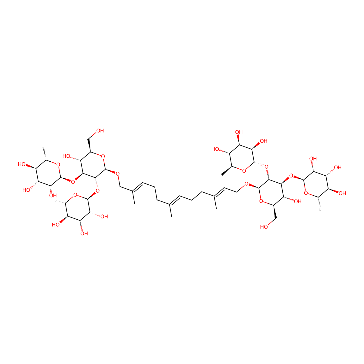 Mukurozioside IIb molecular structure, CAS 103001-34-9
