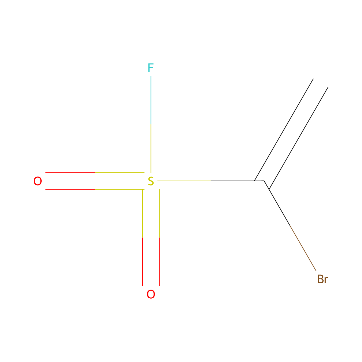 1-Bromoethene-1-sulfonyl fluoride molecular structure, CAS 103020-98-0
