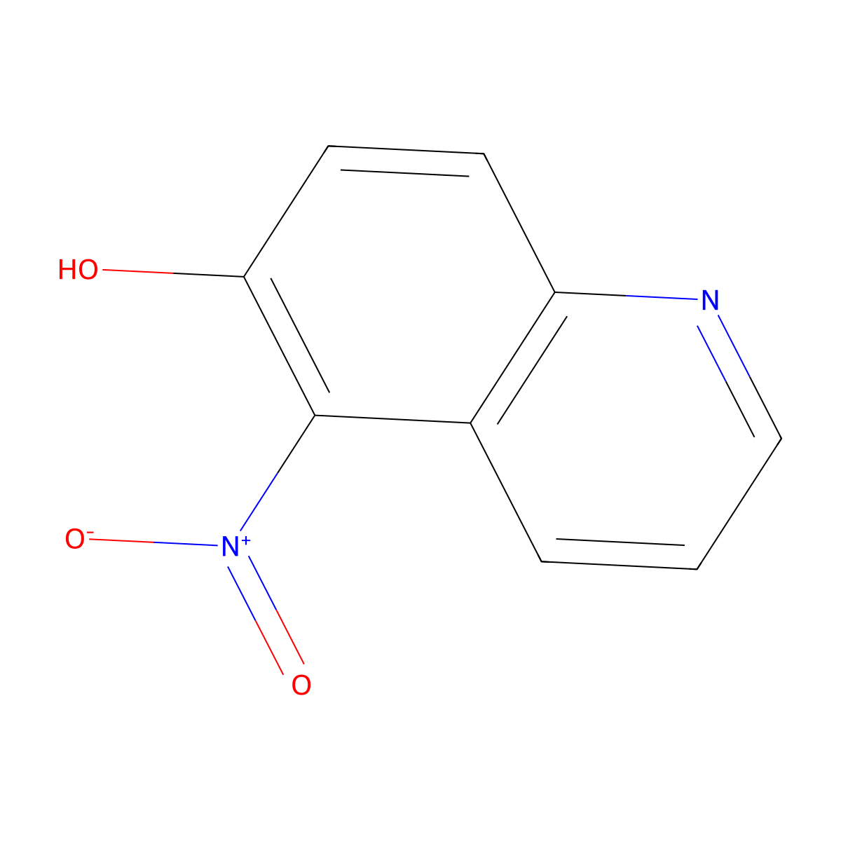 5-Nitroquinolin-6-ol molecular structure, CAS 103028-63-3