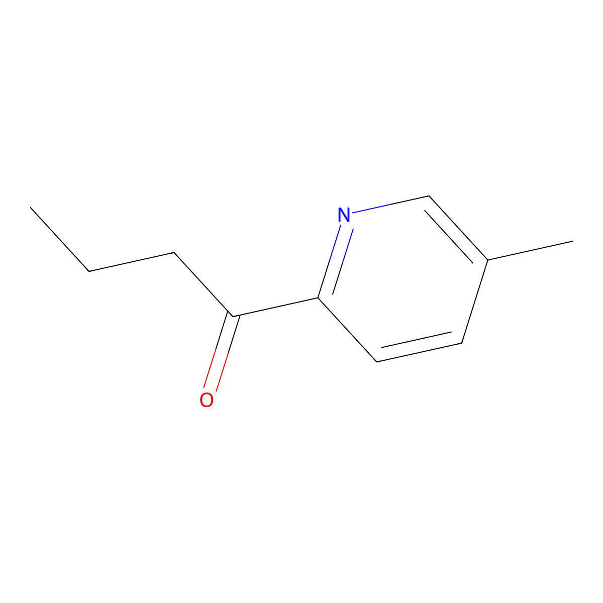 1-(5-Methyl-2-pyridinyl)-1-butanone molecular structure, CAS 103028-76-8