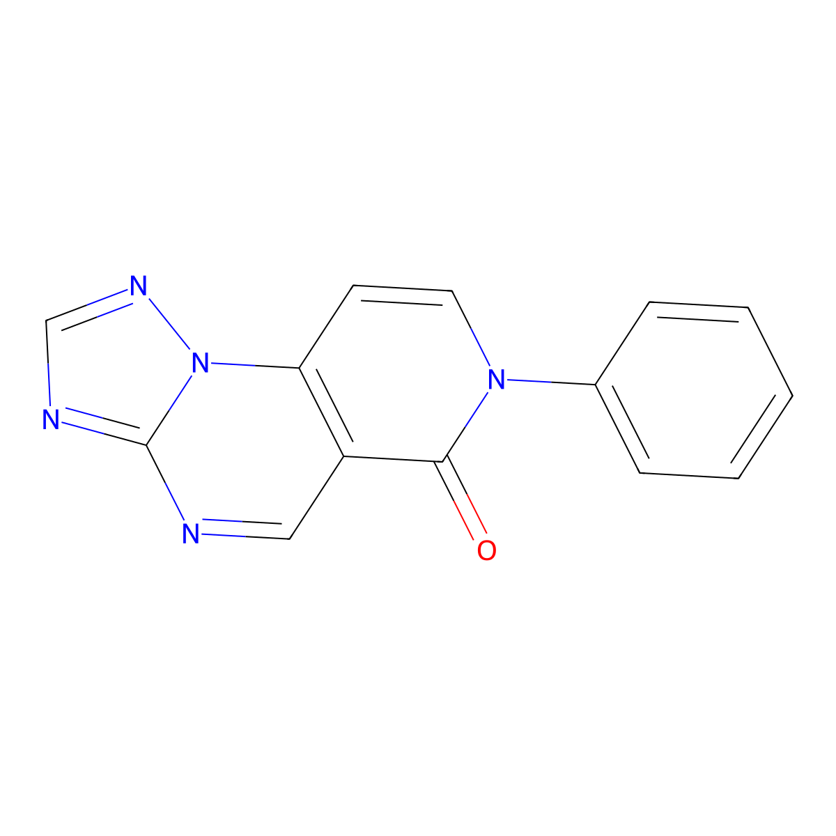 7-phenylpyrido[3,4-e][1,2,4]triazolo[1,5-a]pyrimidin-6(7H)-one molecular structure, CAS 1030502-74-9