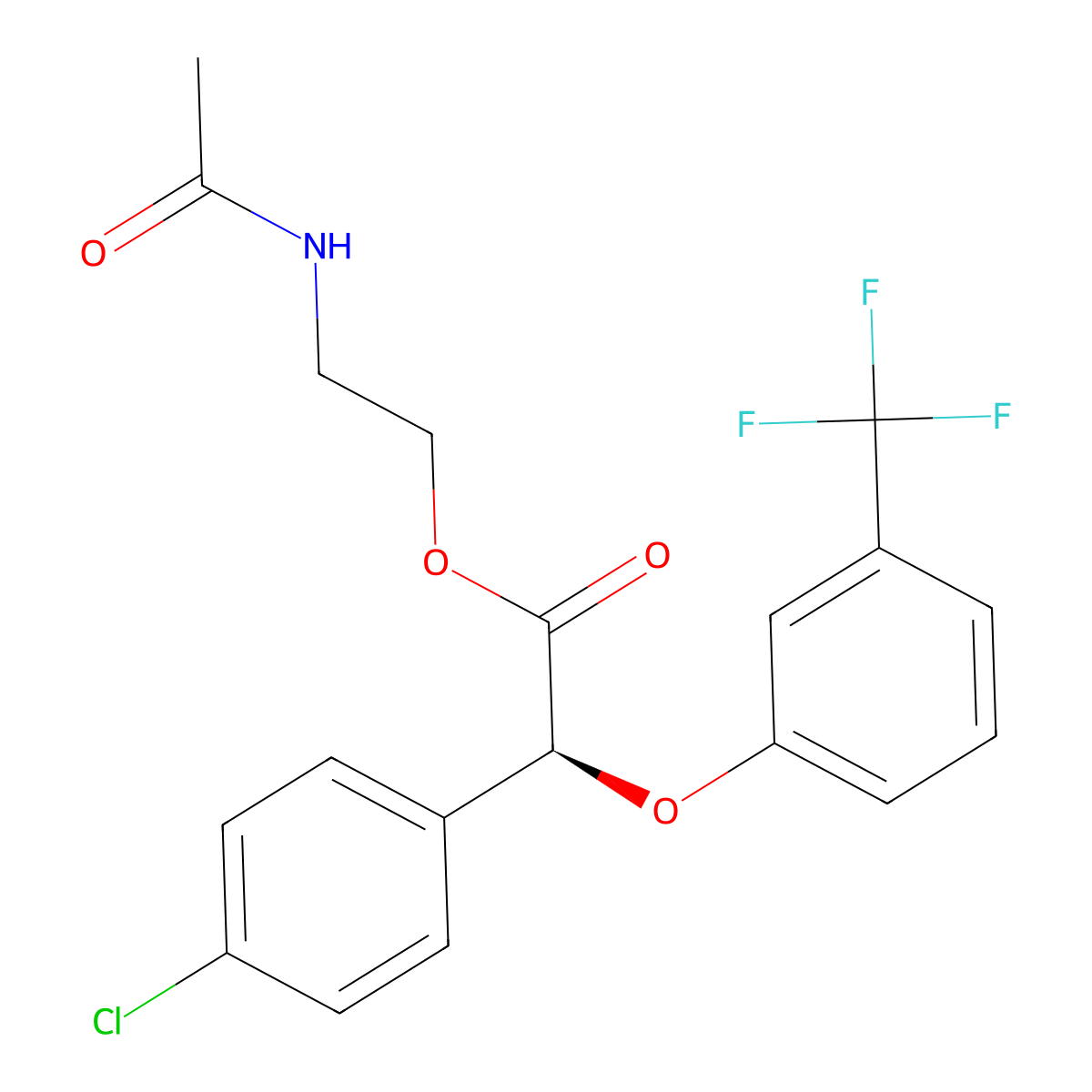(+)-Arhalofenate molecular structure, CAS 1030594-28-5