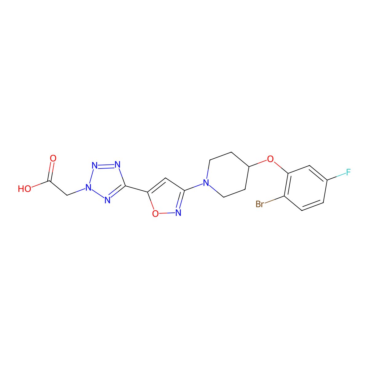 Mk-8245 molecular structure, CAS 1030612-90-8