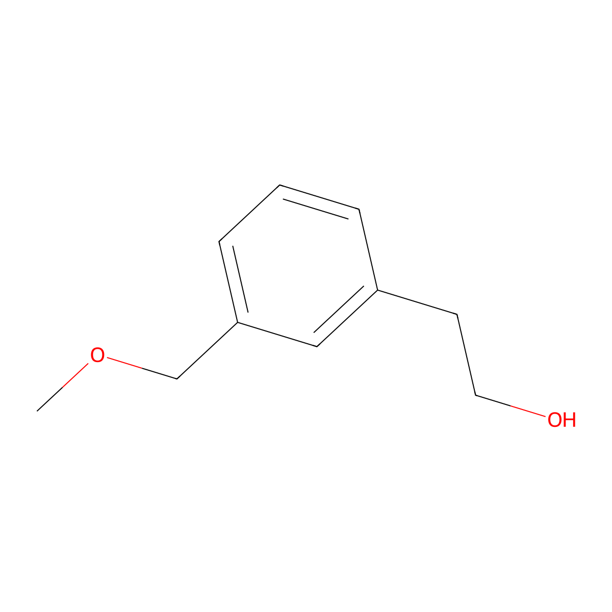 2-(3-(Methoxymethyl)phenyl)ethan-1-ol molecular structure, CAS 1030829-38-9