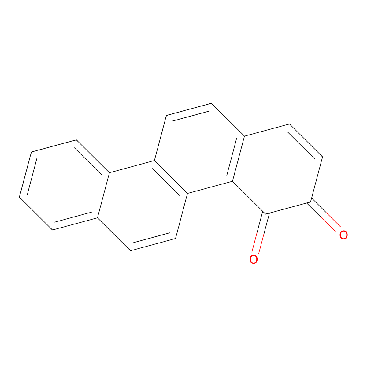 3,4-Chrysenedione molecular structure, CAS 103088-83-1