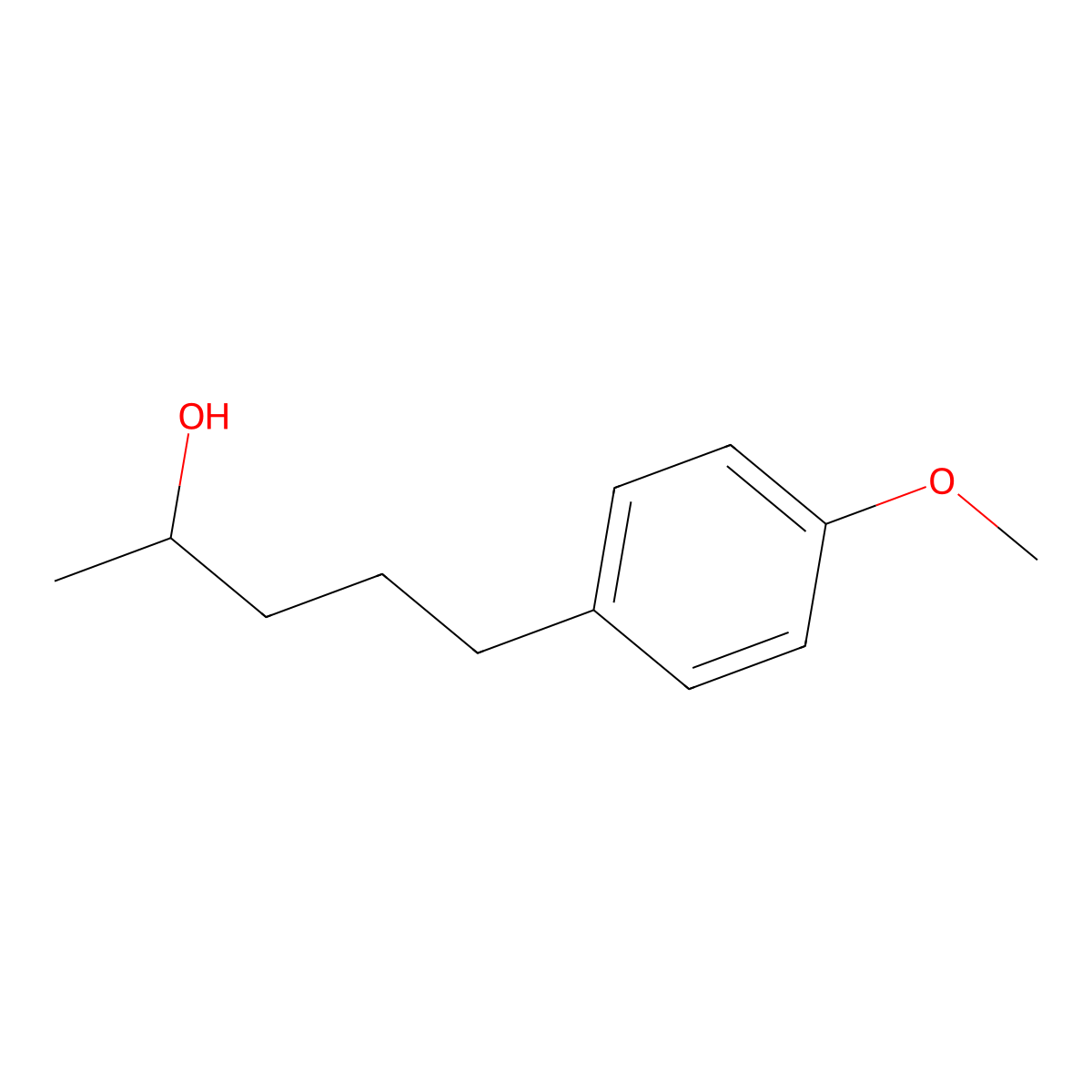 5-(4-Methoxyphenyl)pentan-2-ol molecular structure, CAS 103094-81-1