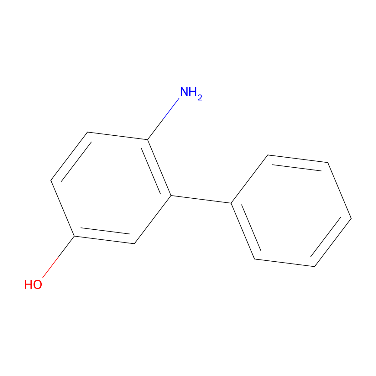 4-Amino-3-phenylphenol molecular structure, CAS 103114-32-5