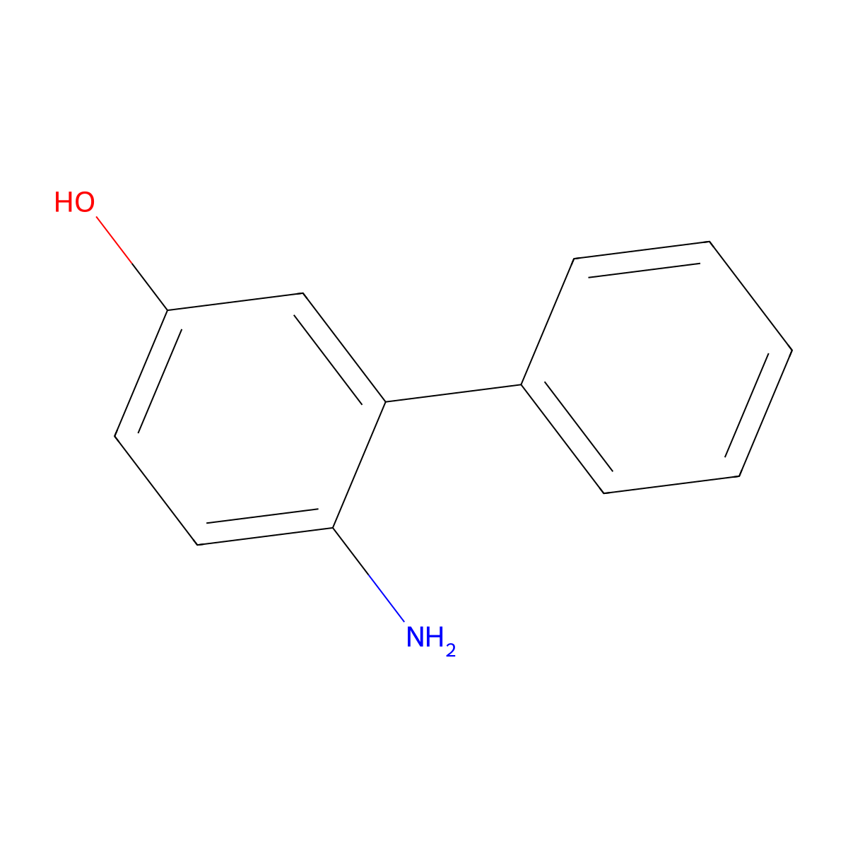 4-Amino-3-phenylphenol molecular structure, CAS 103114-32-5