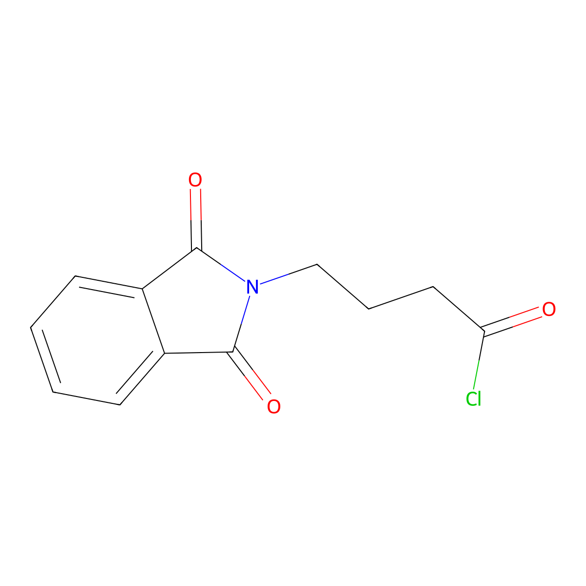 4-(1,3-Dioxoisoindolin-2-yl)butanoyl chloride molecular structure, CAS 10314-06-4