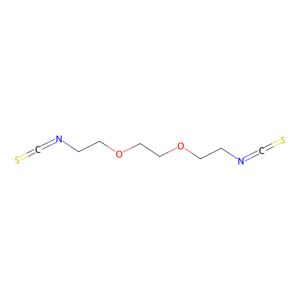 PEG2-Bis-isothiocyanato molecular structure, CAS 103144-37-2