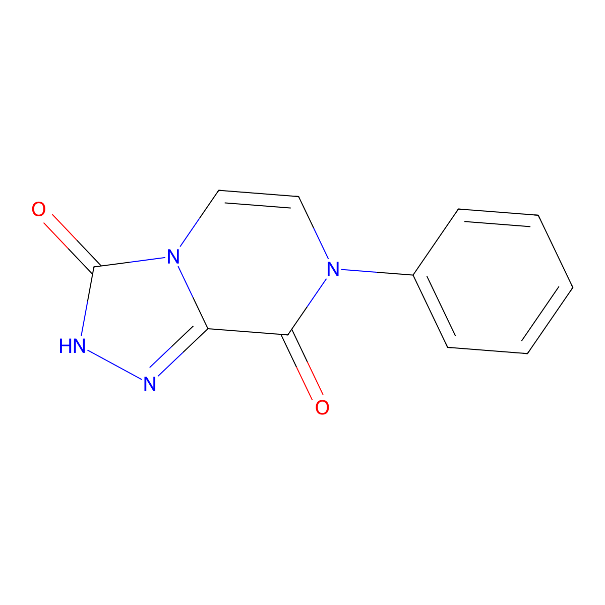 7-Phenyl-2H,7H-[1,2,4]triazolo[4,3-a]pyrazine-3,8-dione molecular structure, CAS 1031578-01-4