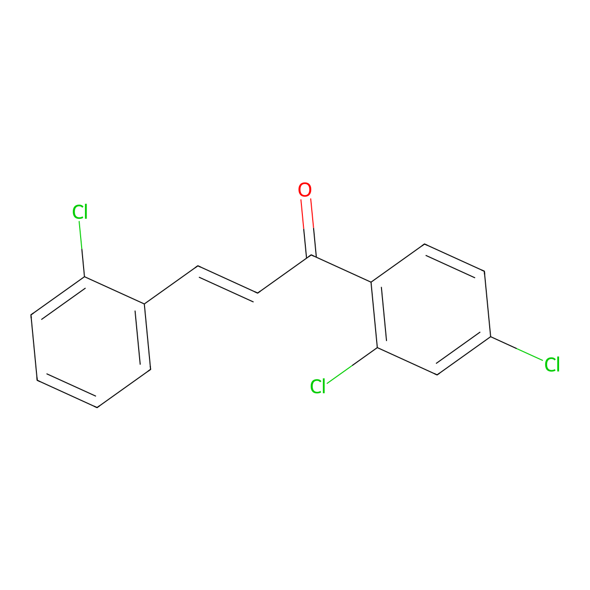 2,2',4'-Trichlorochalcone molecular structure, CAS 1031691-32-3