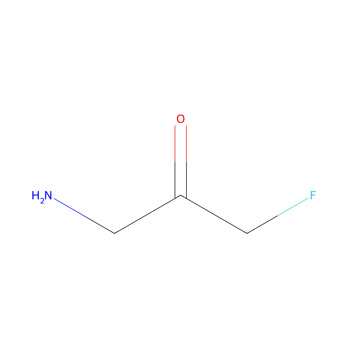 1-Amino-3-fluoropropan-2-one molecular structure, CAS 1031692-20-2