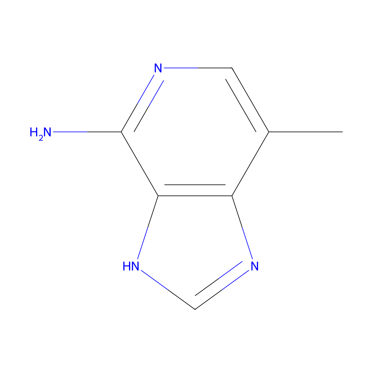 3-Deaza-3-methyladenine molecular structure, CAS 1031750-29-4