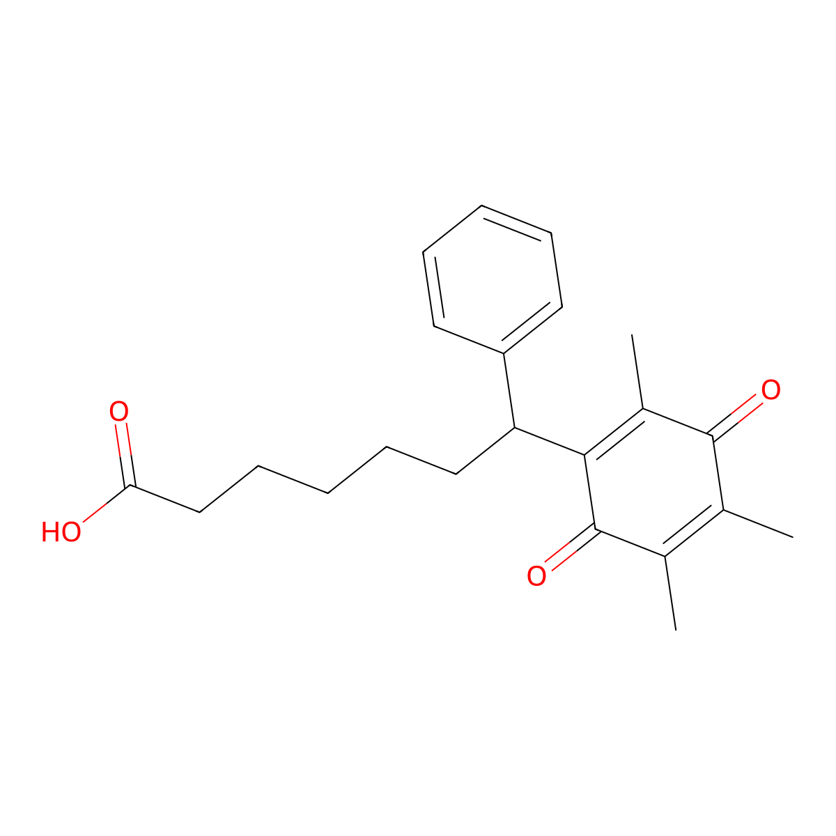 Seratrodast molecular structure, CAS 103185-78-0