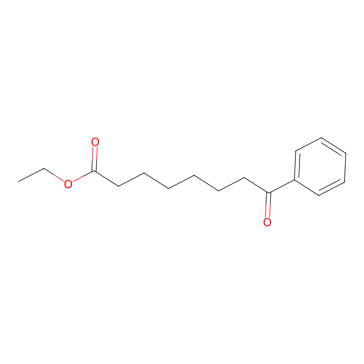 Ethyl 8-oxo-8-phenyloctanoate molecular structure, CAS 103187-95-7
