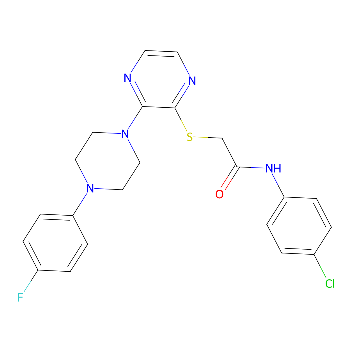 Methyl 6-chloro-4-(2-oxo-2-{[2-(trifluoromethyl)phenyl]amino}ethoxy)quinoline-2-carboxylate molecular structure, CAS 1031954-32-1