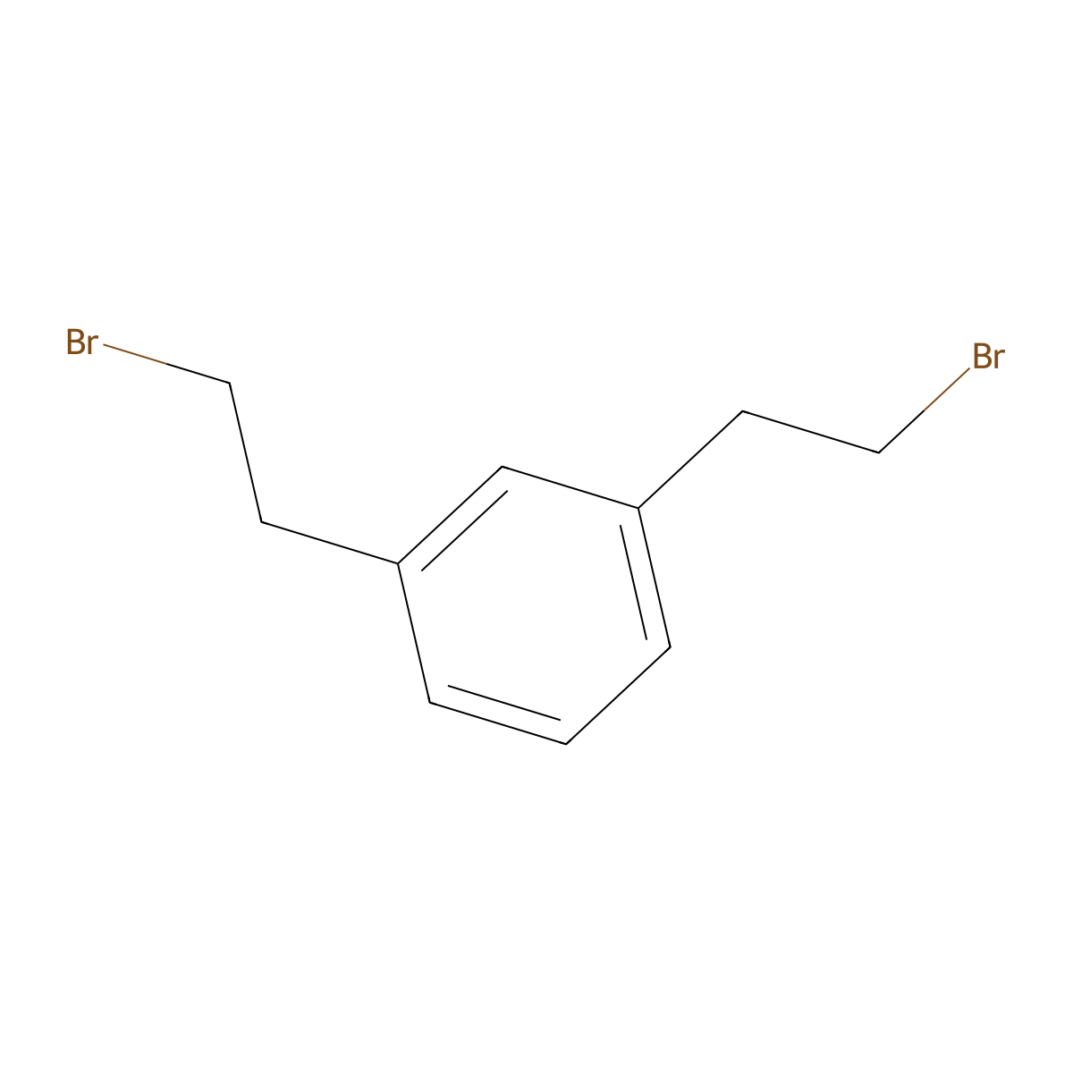 1,3-Bis(2-bromoethyl)benzene molecular structure, CAS 103199-07-1