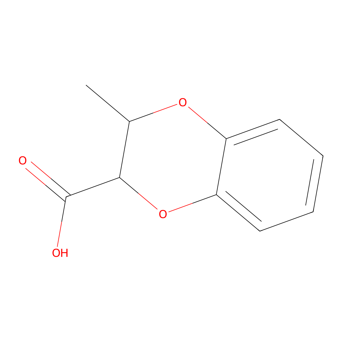 3-Methyl-2,3-dihydro-1,4-benzodioxine-2-carboxylic acid molecular structure, CAS 103204-87-1