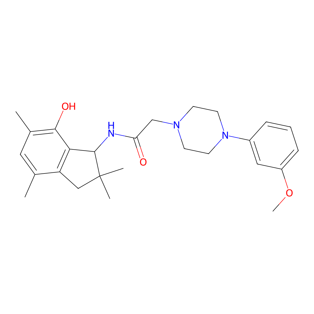 Opc-14117 molecular structure, CAS 103233-65-4