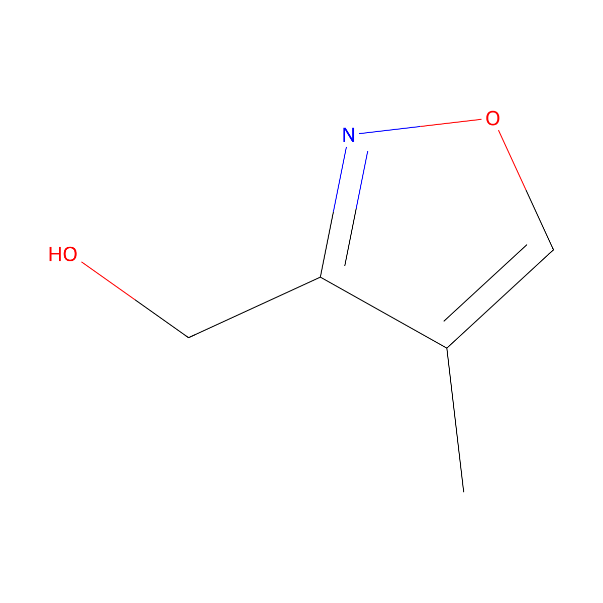 (4-Methylisoxazol-3-yl)methanol molecular structure, CAS 103245-31-4