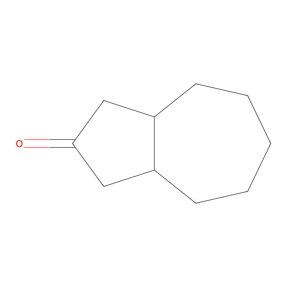 Decahydroazulen-2-one molecular structure, CAS 103274-00-6