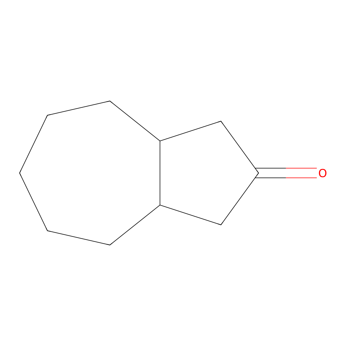 Decahydroazulen-2-one molecular structure, CAS 103274-00-6