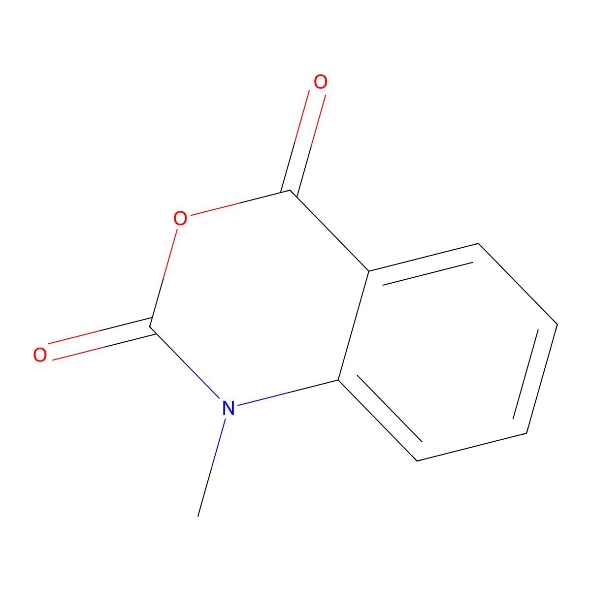N-Methylisatoic anhydride molecular structure, CAS 10328-92-4