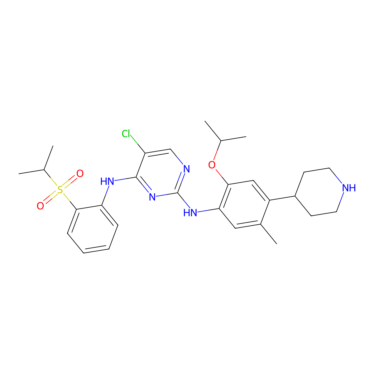 Ceritinib molecular structure, CAS 1032900-25-6