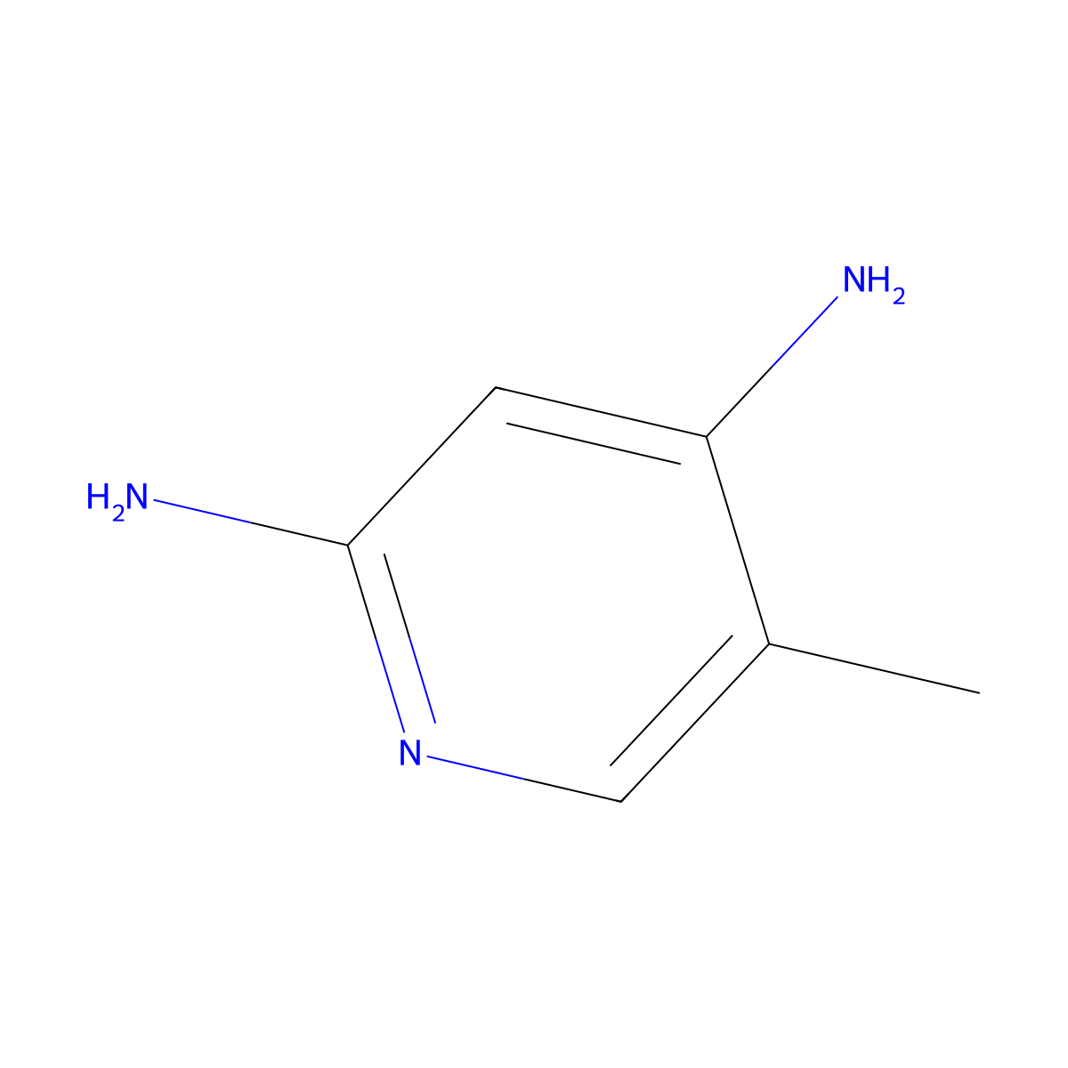 2,4-Diamino-5-methylpyridine molecular structure, CAS 1033203-34-7