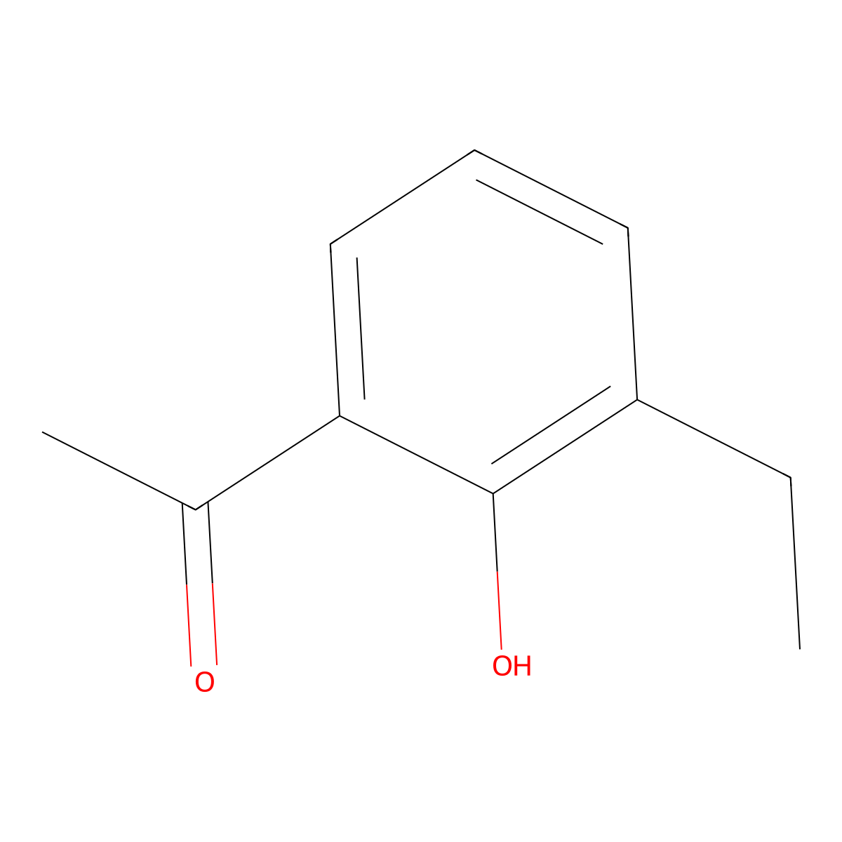 1-(3-Ethyl-2-hydroxyphenyl)ethanone molecular structure, CAS 103323-22-4