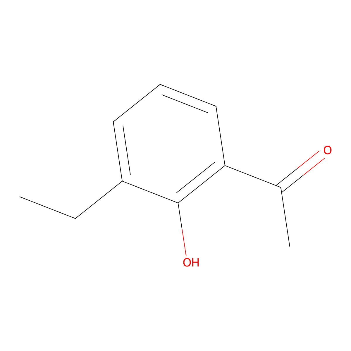 1-(3-Ethyl-2-hydroxyphenyl)ethanone molecular structure, CAS 103323-22-4