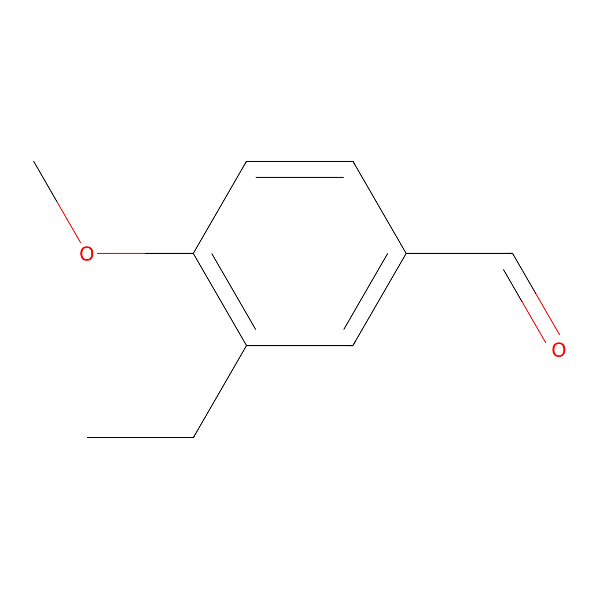 3-Ethyl-4-methoxybenzaldehyde molecular structure, CAS 103323-26-8