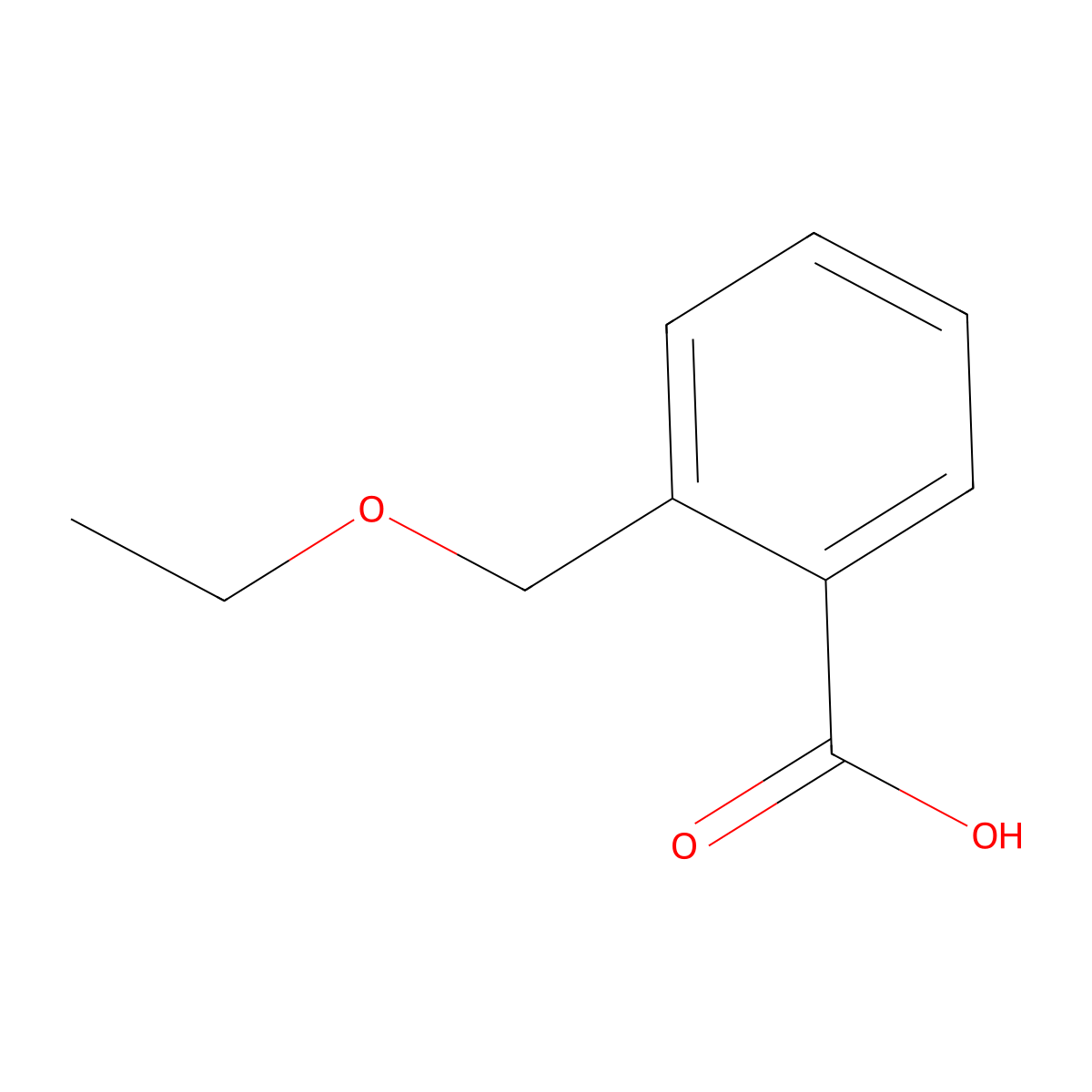 2-(Ethoxymethyl)benzoic acid molecular structure, CAS 103323-95-1