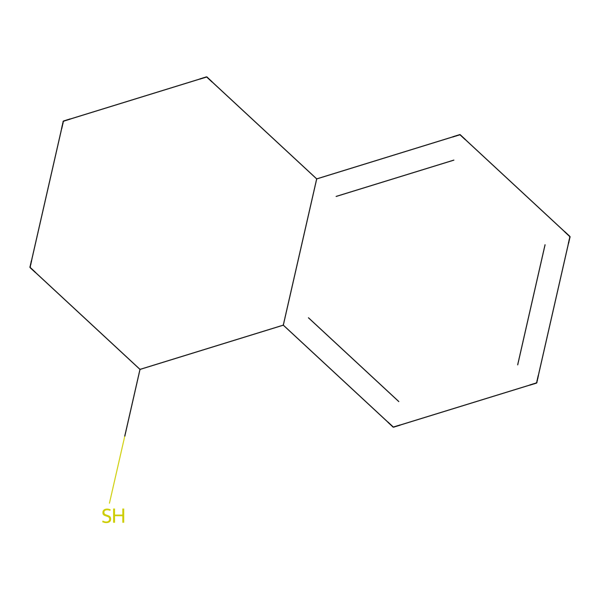 1,2,3,4-Tetrahydronaphthalene-1-thiol molecular structure, CAS 103324-34-1