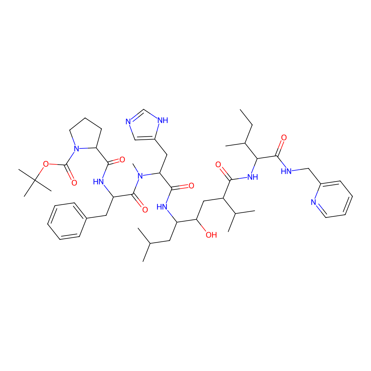 Ditekiren molecular structure, CAS 103336-05-6