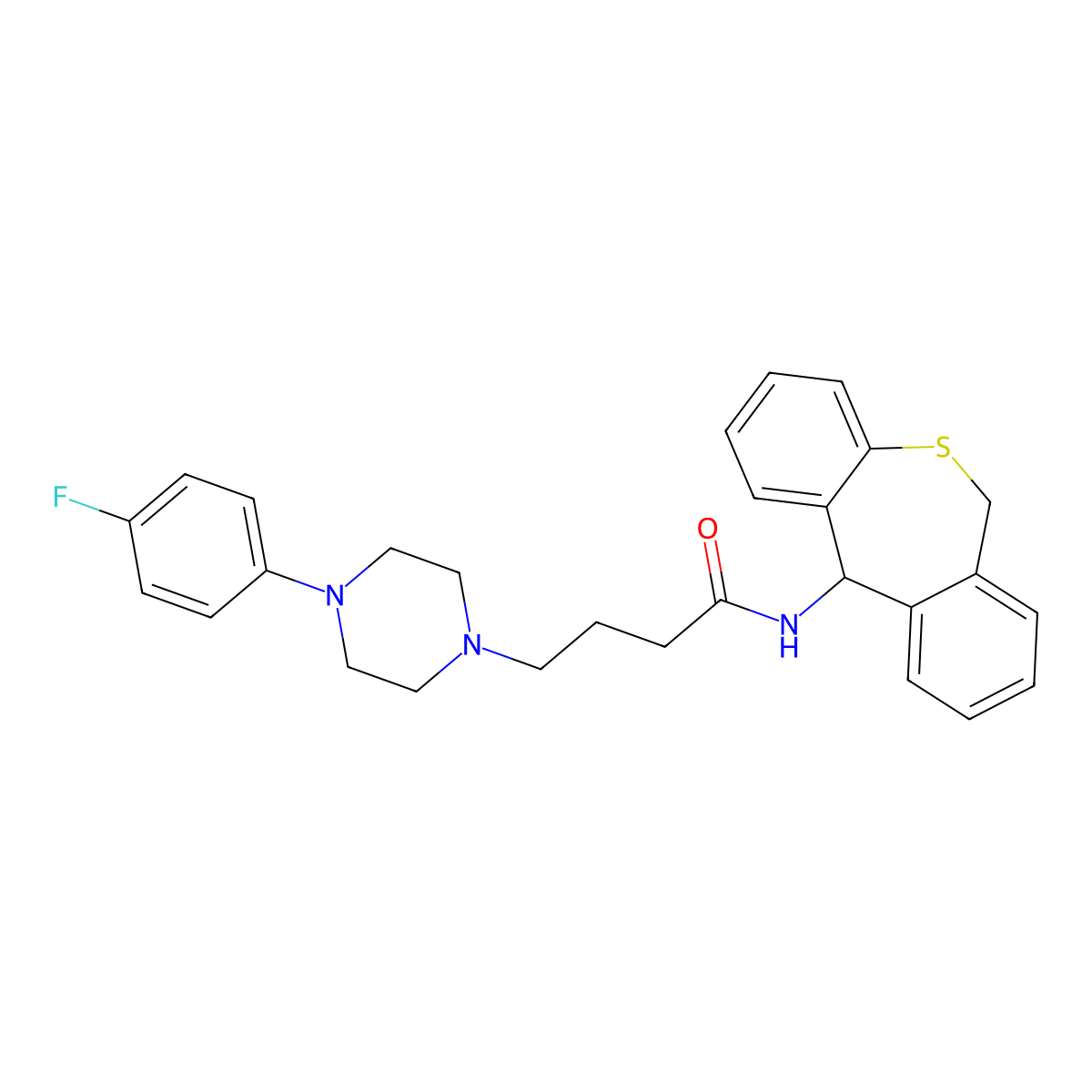 Monatepil molecular structure, CAS 103377-41-9