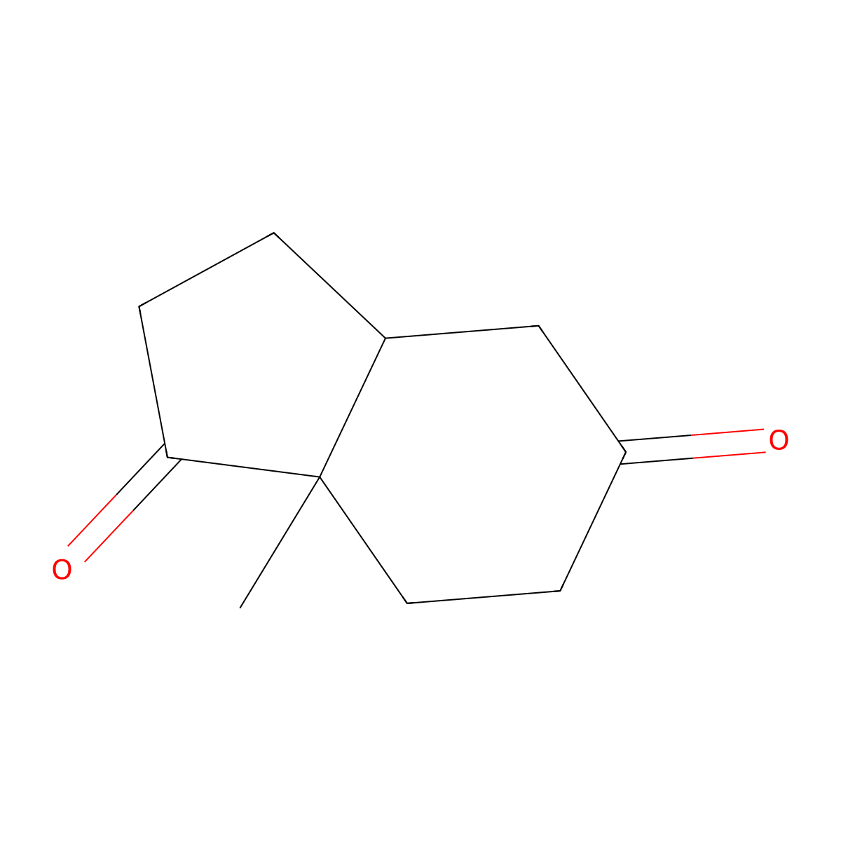 7a-methyl-octahydro-1H-indene-1,5-dione molecular structure, CAS 103385-73-5