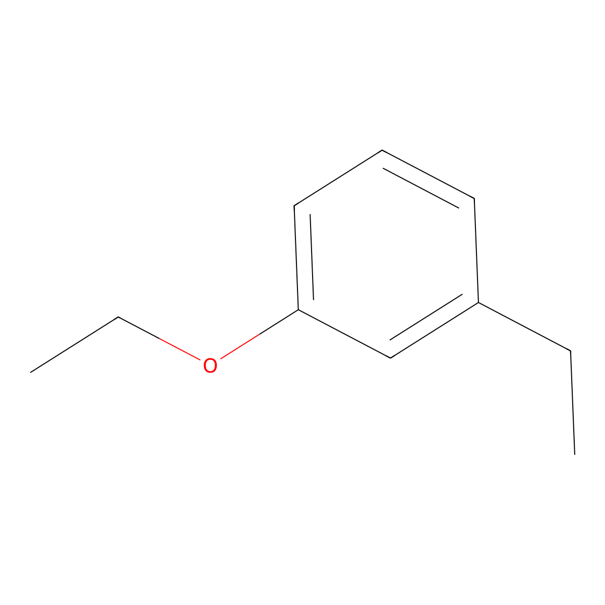 3-Ethylphenylethyl ether molecular structure, CAS 103386-84-1
