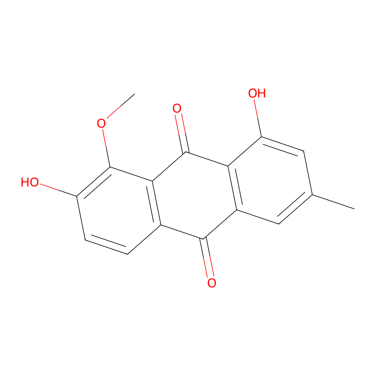 1-O-Methylnataloe-emodin molecular structure, CAS 103392-51-4