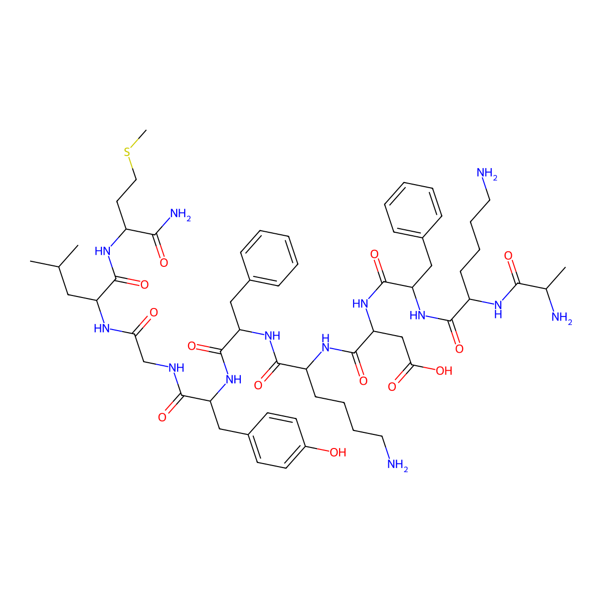 Scyliorhinin I molecular structure, CAS 103425-21-4