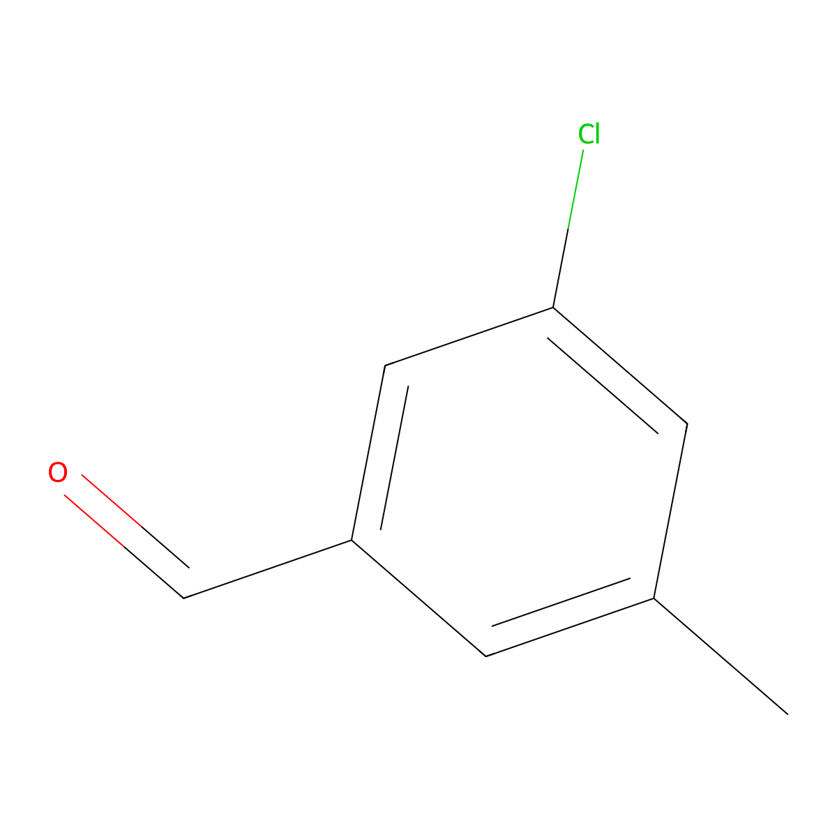 3-Chloro-5-methylbenzaldehyde molecular structure, CAS 103426-20-6