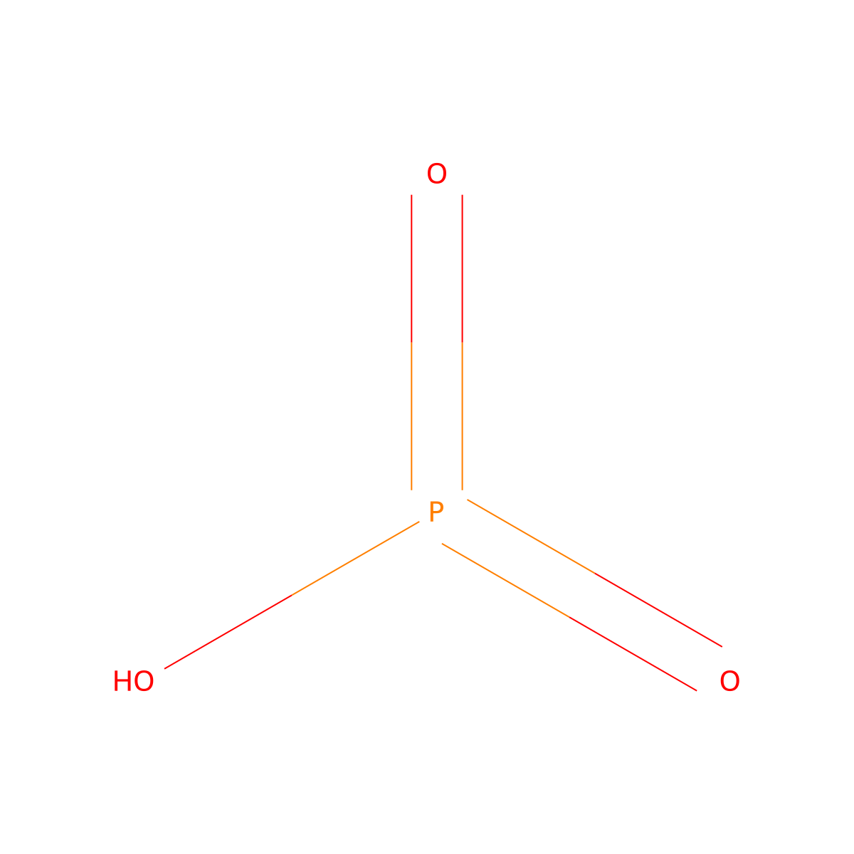 Metaphosphoric Acid molecular structure, CAS 10343-62-1