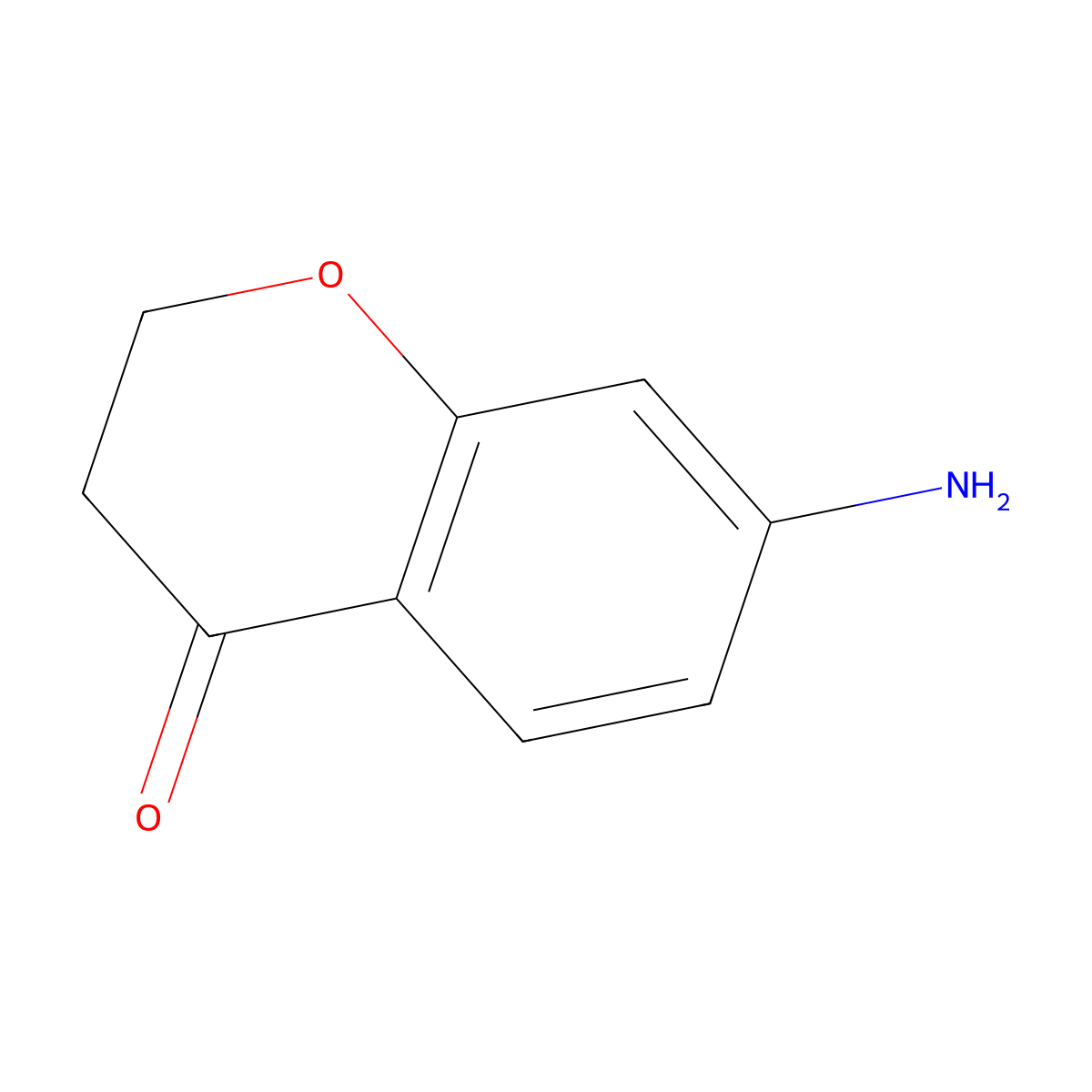 7-Aminochroman-4-one molecular structure, CAS 103440-75-1