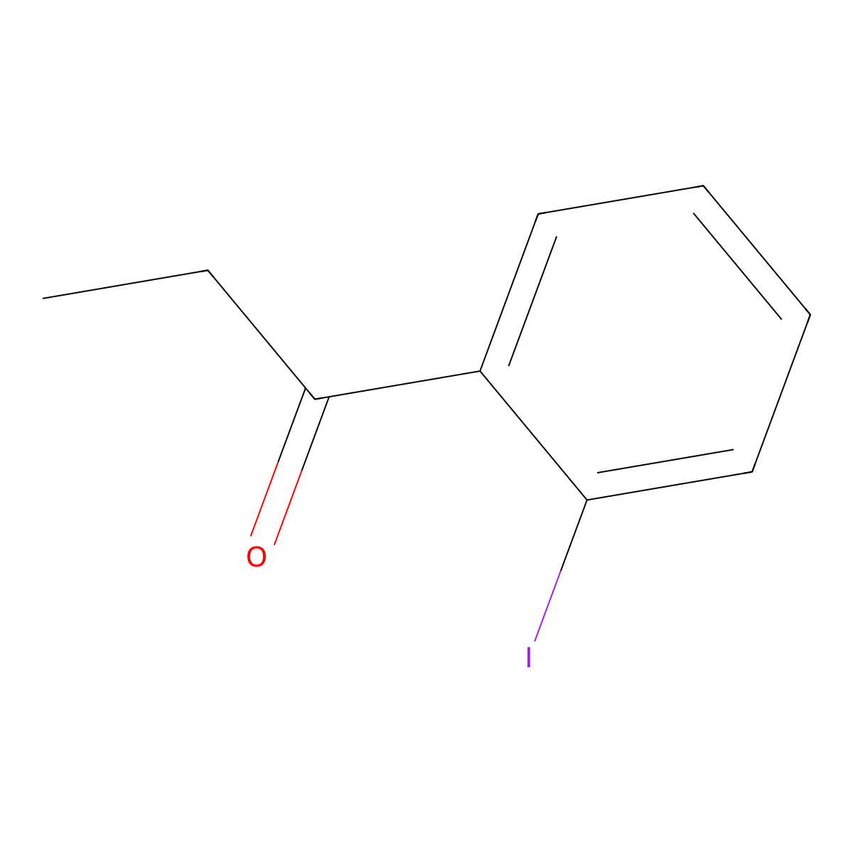 1-(2-Iodophenyl)-1-propanone molecular structure, CAS 103441-58-3
