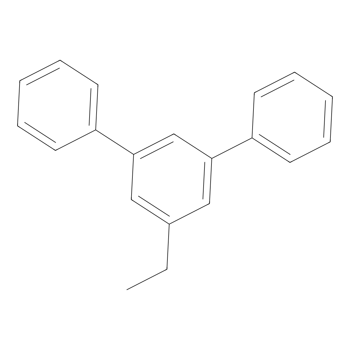 5'-Ethyl-1,1':3',1''-terphenyl molecular structure, CAS 10346-14-2