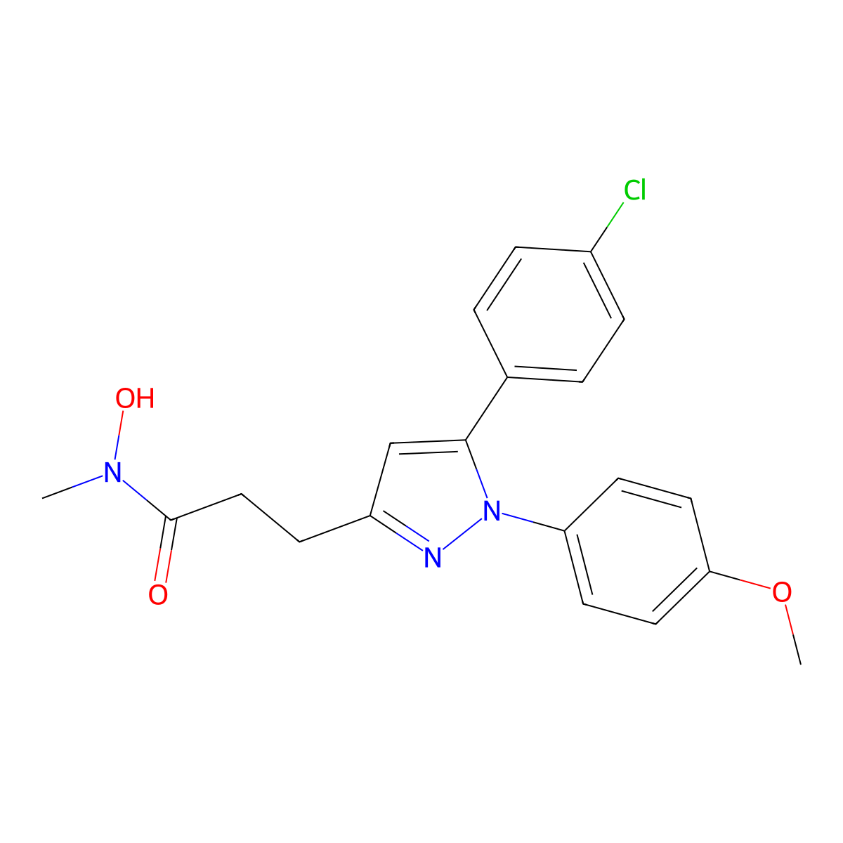 Tepoxalin molecular structure, CAS 103475-41-8