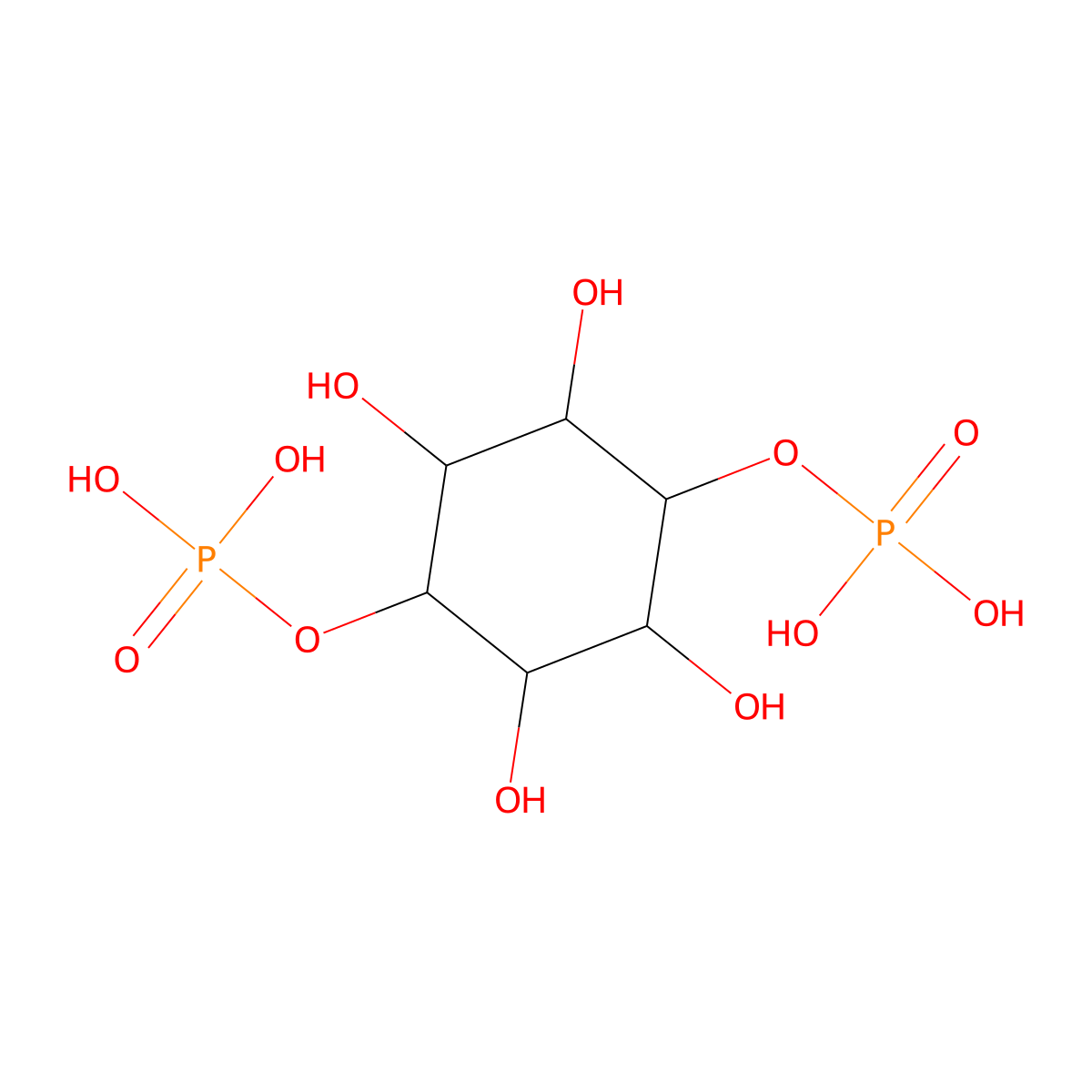 1D-myo-inositol 1,4-bisphosphate molecular structure, CAS 103476-30-8