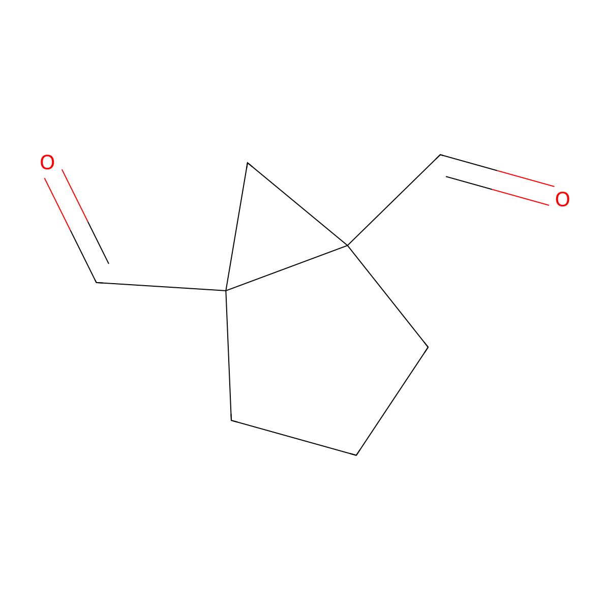 (1R,5S)-bicyclo[3.1.0]hexane-1,5-dicarbaldehyde molecular structure, CAS 103478-24-6