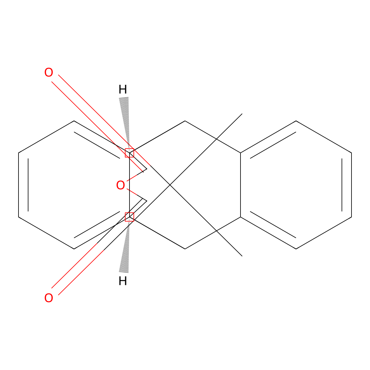 Dibenzobarallene molecular structure, CAS 103515-22-6